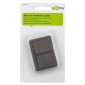GOOBAY θήκη για κάρτες SD & micro SD 95349, 4 θέσεις, διάφανη-γκρι