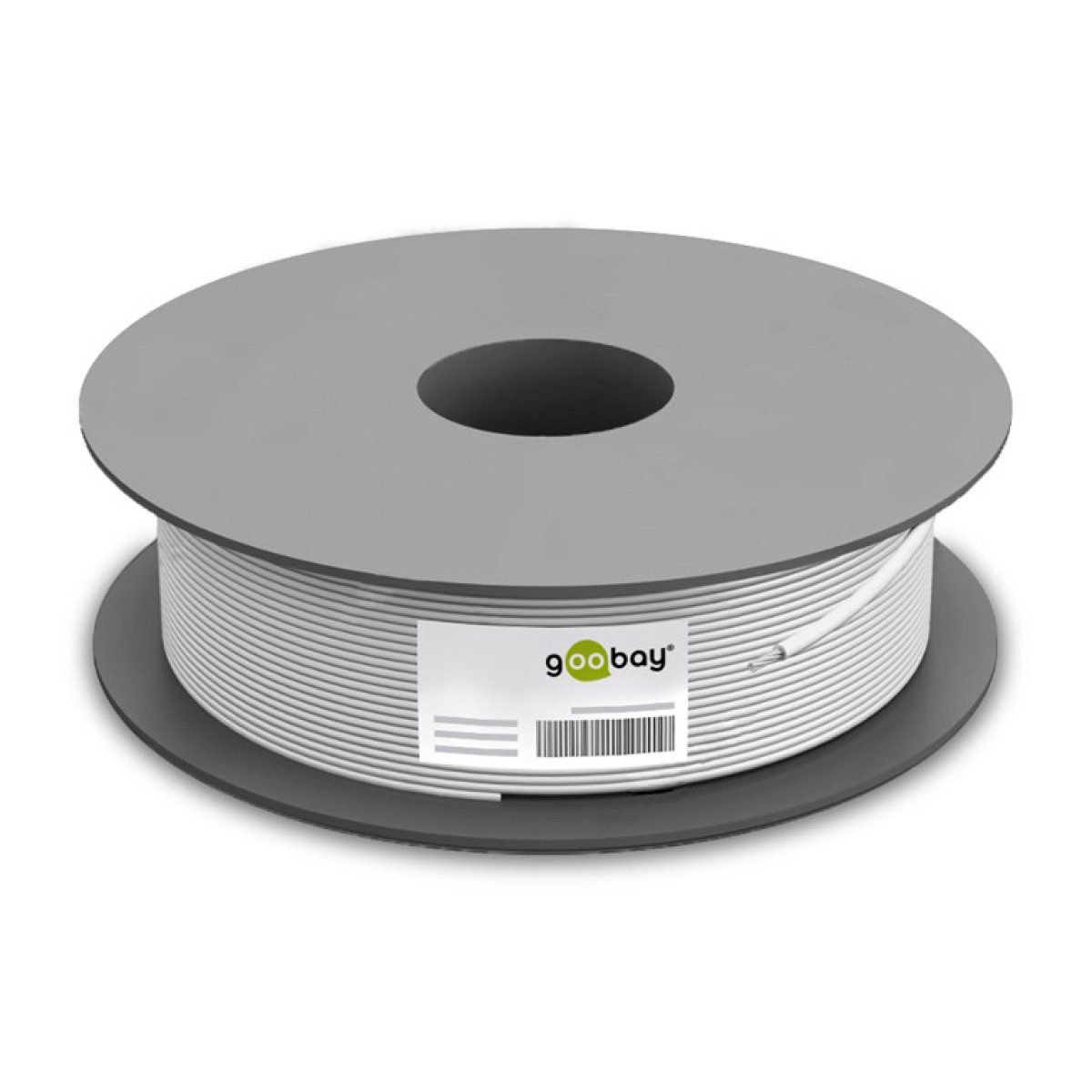 GOOBAY καλώδιο δικτύου 95694, CAT 6 U/UTP, CCA, 100m, γκρι