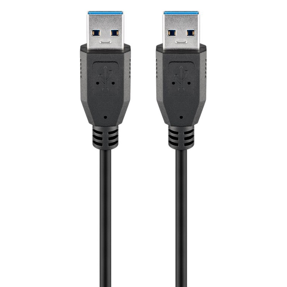 GOOBAY καλώδιο USB 3.0 95716, 5 Gbps, 0.5m, μαύρο