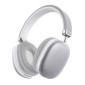 CELEBRAT headphones A39, ασύρματα & ενσύρματα, micro SD, 40mm, 400mAh, ασημί