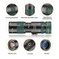 APEXEL μονοκυάλι APS-8-24X30, 8x-24x zoom, Φ 30mm, μαύρο