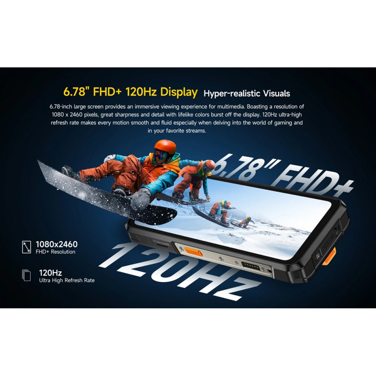 ULEFONE smartphone Armor 26 Ultra Walkie-Talkie, 6.78", 12/512GB, 5G, 15600mAh, IP68/IP69K, μαύρο