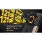 ULEFONE smartphone Armor 26 Ultra Walkie-Talkie, 6.78", 12/512GB, 5G, 15600mAh, IP68/IP69K, μαύρο