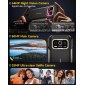 ULEFONE smartphone Armor 27T Pro Plus, 6.78", 12/256GB, 5G, 10600mAh, FLIR 3.5, IP68/IP69K, μαύρο