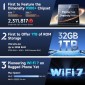 ULEFONE smartphone Armor 28 Ultra Thermal, 6.67" & 1.04, 16/1TB, 5G, 10600mAh, IP68/IP69K, μαύρο