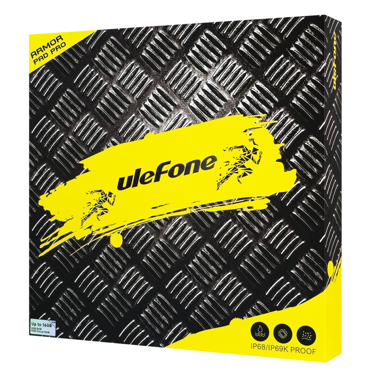 ULEFONE tablet Armor Pad Pro, 8", 8/128GB, 4G, 7650mAh, IP68/IP69K, μαύρο