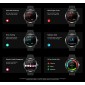 ULEFONE smartwatch Armor Watch Pro, 2x λουράκια, heart rate, 1.50" AMOLED, GPS, 5 ΑΤΜ/IP68/IP69K/MIL-STD-810H, μαύρο