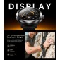ULEFONE smartwatch Armor Watch Pro, 2x λουράκια, heart rate, 1.50" AMOLED, GPS, 5 ΑΤΜ/IP68/IP69K/MIL-STD-810H, μαύρο