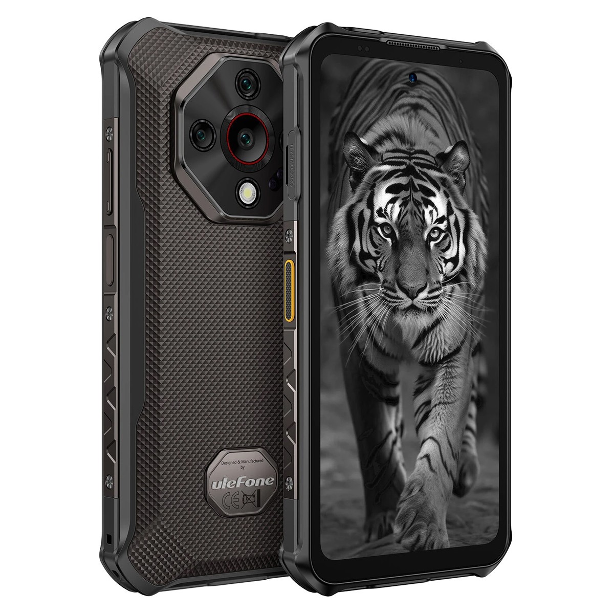 ULEFONE smartphone Armor X16, 6.56", 6/128GB, 10360mAh, IP68/IP69K/MIL-STD-810H, μαύρο