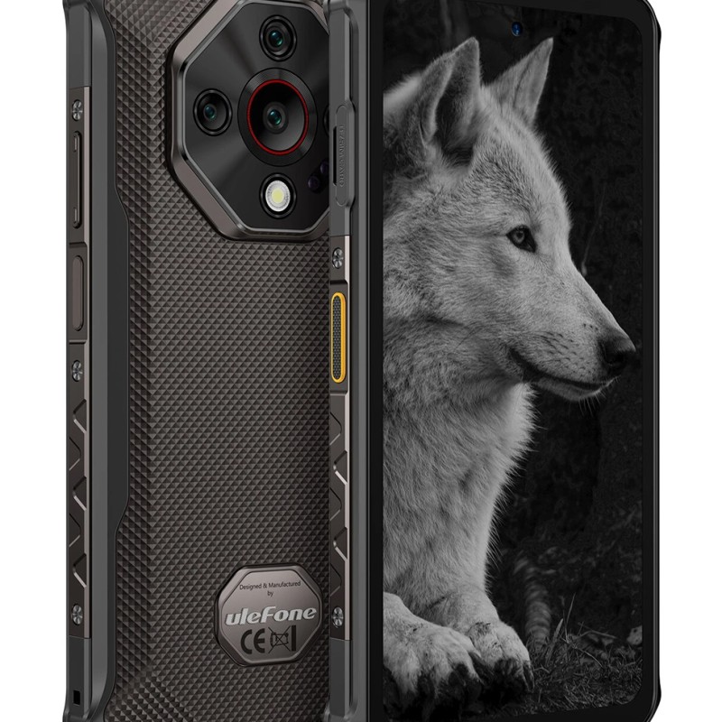 ULEFONE smartphone Armor X16 Pro, 6.56", 8/256GB, 5G, 10360mAh, IP68/IP69K/MIL-STD-810H, μαύρο