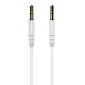 CELEBRAT καλώδιο ήχου 3.5mm AU-01, AUX, 1m, λευκό