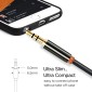 CABLETIME καλώδιο προέκτασης ήχου 3.5mm CT-AV311-P11FG, gold plated, 1.5m, μαύρο