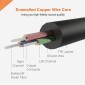 CABLETIME καλώδιο προέκτασης ήχου 3.5mm CT-AV311-P11FG, gold plated, 1.5m, μαύρο