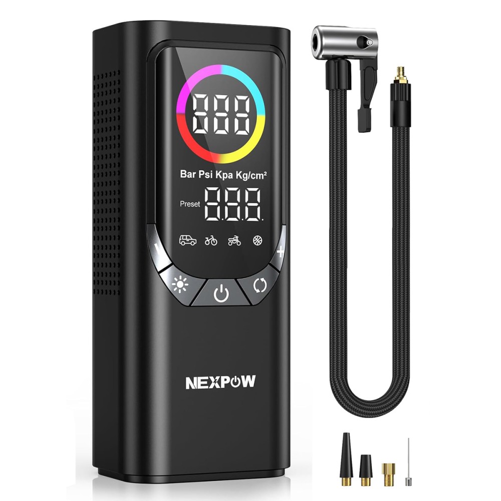 NEXPOW συμπιεστής αέρος αυτοκινήτου NP17, 6000mAh, 150PSI