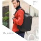 ARCTIC HUNTER τσάντα πλάτης B00208-BK με θήκη laptop 15.6", μαύρη