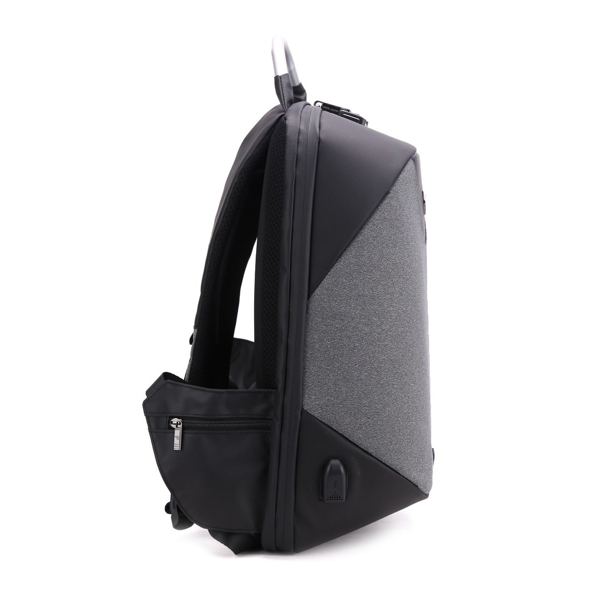 ARCTIC HUNTER τσάντα πλάτης B00208-DG με θήκη laptop 15.6", γκρι
