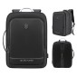 ARCTIC HUNTER τσάντα πλάτης B00227L με θήκη laptop 17", 41L, USB, μαύρη