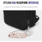 ARCTIC HUNTER τσάντα πλάτης B00345-BK με θήκη laptop 15.6", USB, μαύρη