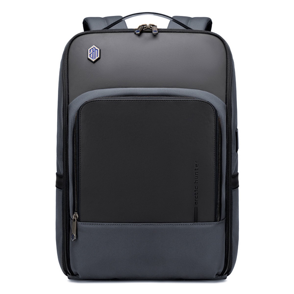 ARCTIC HUNTER τσάντα πλάτης B00403-GY με θήκη laptop 15.6", USB, γκρι