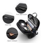 ARCTIC HUNTER τσάντα πλάτης B00410 με θήκη laptop 15.6", πτυσσόμενη, μαύρη