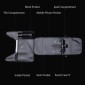ARCTIC HUNTER τσάντα πλάτης B00465 με θήκη laptop 15.6", 25L, μαύρη