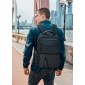 ARCTIC HUNTER τσάντα πλάτης B00477 με θήκη laptop 15.6", μαύρη