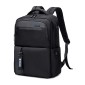 ARCTIC HUNTER τσάντα πλάτης B00477 με θήκη laptop 15.6", μαύρη