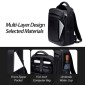 ARCTIC HUNTER τσάντα πλάτης B00478 με θήκη laptop 15.6", μαύρη