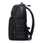 ARCTIC HUNTER τσάντα πλάτης B00492-1 με θήκη laptop 15.6", 22L, μαύρη