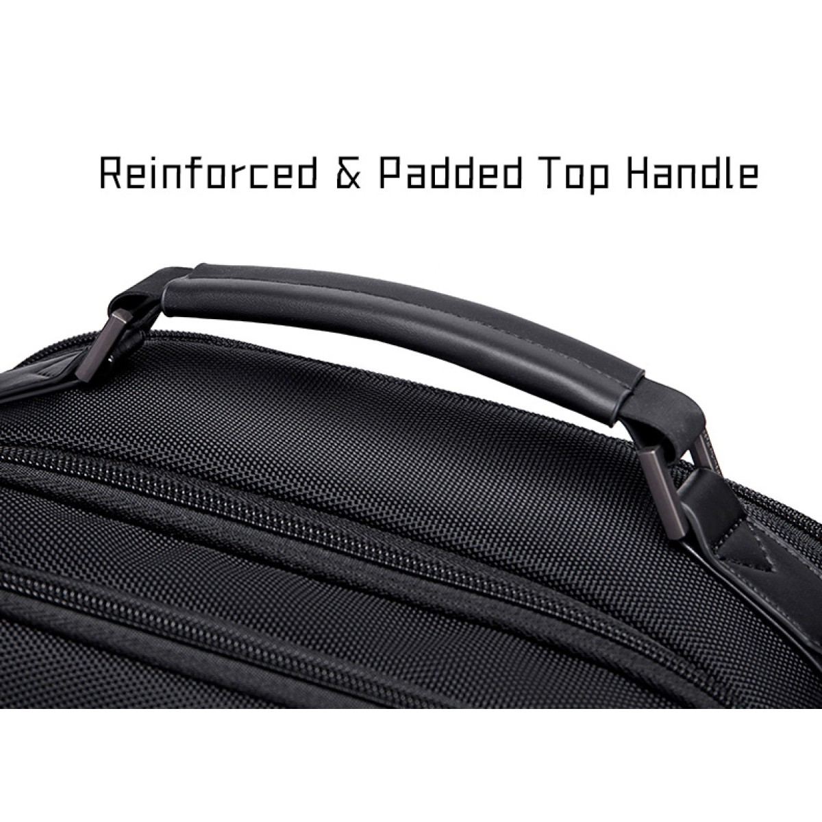 ARCTIC HUNTER τσάντα πλάτης B00492-1 με θήκη laptop 15.6", 22L, μαύρη