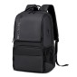 ARCTIC HUNTER τσάντα πλάτης B00532 με θήκη laptop 15.6", USB, 28L, μαύρη