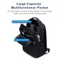 ARCTIC HUNTER τσάντα πλάτης B00670 με θήκη laptop 15.6", 15L, μαύρη