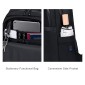 ARCTIC HUNTER τσάντα πλάτης B00670 με θήκη laptop 15.6", 15L, γκρι