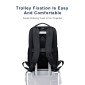 ARCTIC HUNTER τσάντα πλάτης B00671 με θήκη laptop 15.6", 16L, μαύρη
