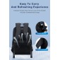 ARCTIC HUNTER τσάντα πλάτης B00671 με θήκη laptop 15.6", 16L, μαύρη