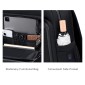 ARCTIC HUNTER τσάντα πλάτης B00672 με θήκη laptop 15.6", 15L, μαύρη