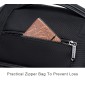 ARCTIC HUNTER τσάντα πλάτης B00675 με θήκη laptop 15.6", USB, 15L, μαύρη
