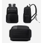 ARCTIC HUNTER τσάντα πλάτης B00808 με θήκη laptop 15.6", 19.5L, μαύρη