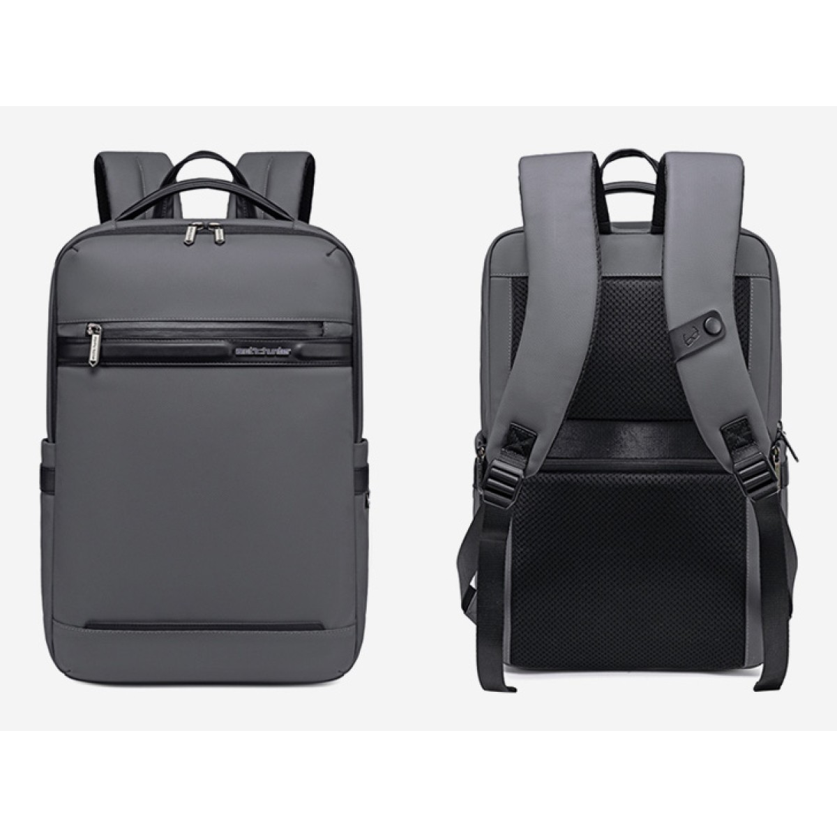 ARCTIC HUNTER τσάντα πλάτης B00872 με θήκη laptop 15.6", 14.5L, γκρι