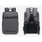 ARCTIC HUNTER τσάντα πλάτης B00872 με θήκη laptop 15.6", 14.5L, γκρι