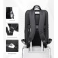 ARCTIC HUNTER τσάντα πλάτης B00872 με θήκη laptop 15.6", 14.5L, χακί