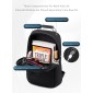 ARCTIC HUNTER τσάντα πλάτης B00915 με θήκη laptop 15.6", USB, 20L, μαύρη
