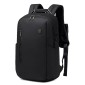 ARCTIC HUNTER τσάντα πλάτης B00915 με θήκη laptop 15.6", USB, 20L, μαύρη