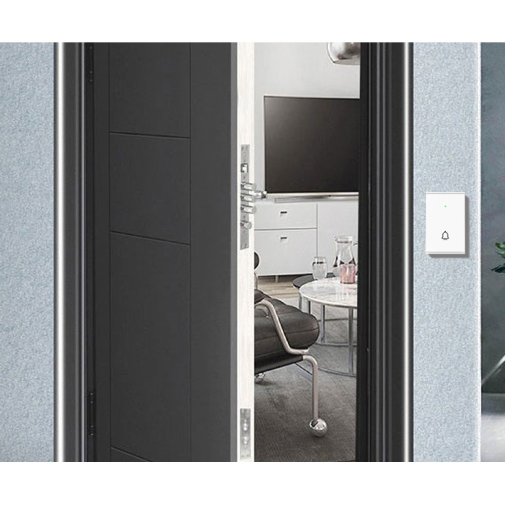 Ασύρματο κουμπί κουδουνιού B100-DB για συστήματα συναγερμών, 433MHz eV1527