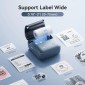NIIMBOT smart θερμικός εκτυπωτής ετικετών B31, 203dpi, Bluetooth, μπλε