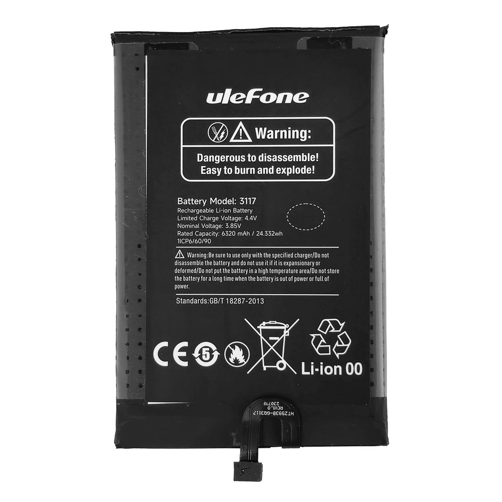 ULEFONE μπαταρία για smartphone Armor X13