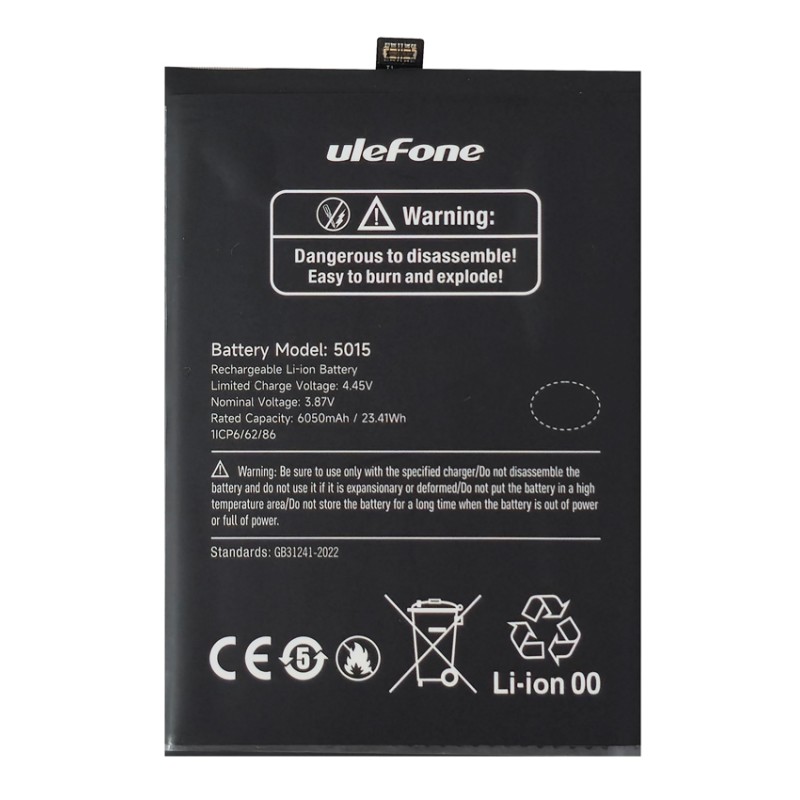 ULEFONE μπαταρία για smartphone Armor X31