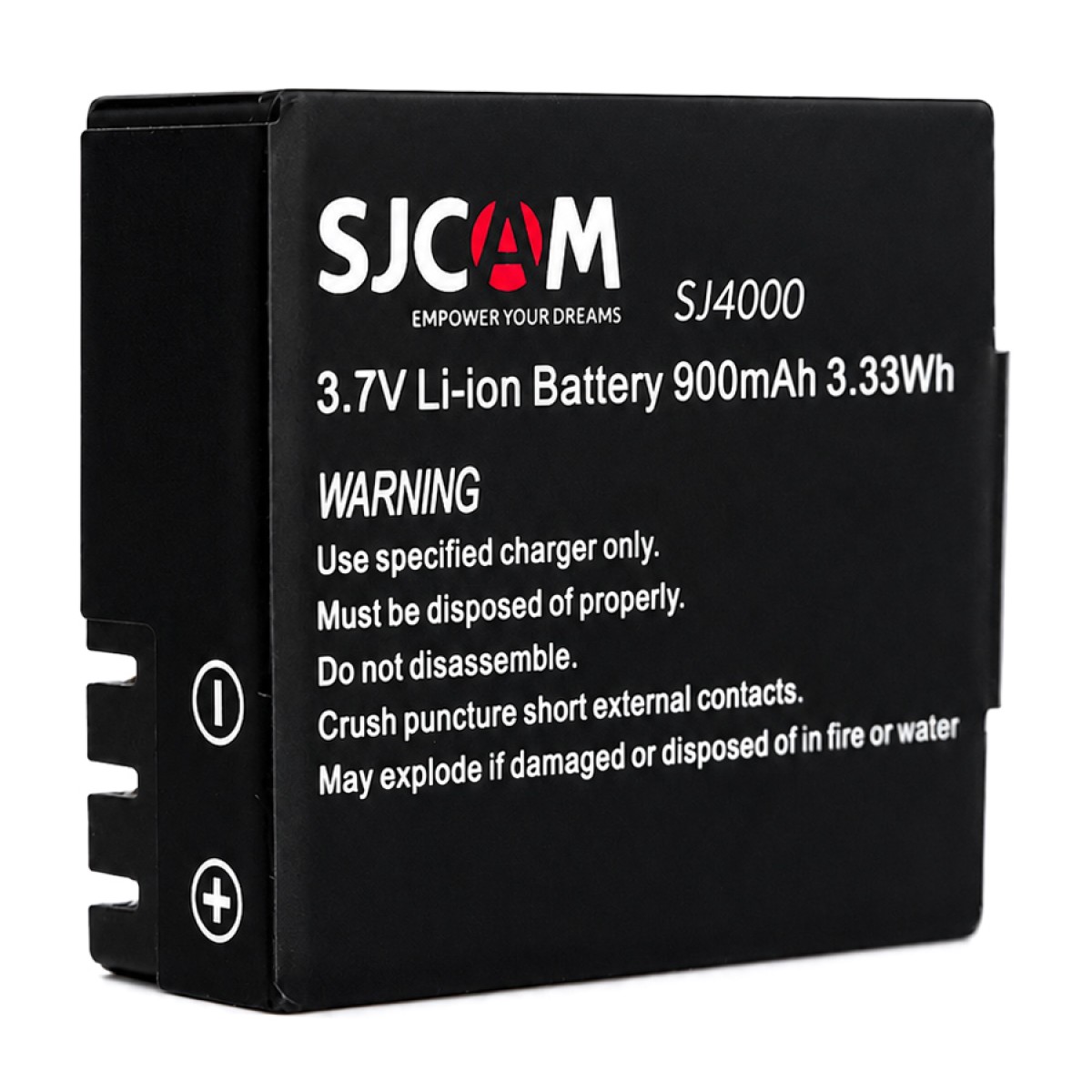 SJCAM μπαταρία για SJ4000 series action κάμερες, 900mAh
