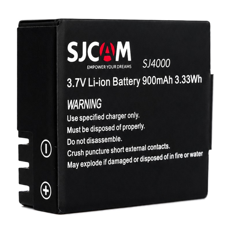 SJCAM μπαταρία για SJ4000 series action κάμερες, 900mAh