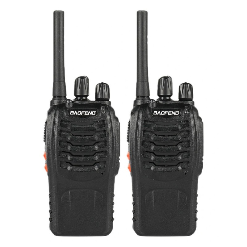 BAOFENG σετ ασύρματοι πομποδέκτες BF-88E, PMR, 0.5W, μαύρο, 2τμχ